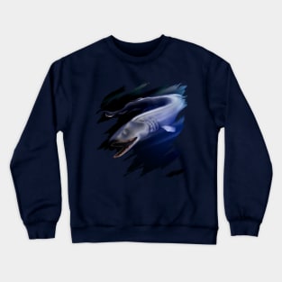 Frilled shark wall art Crewneck Sweatshirt